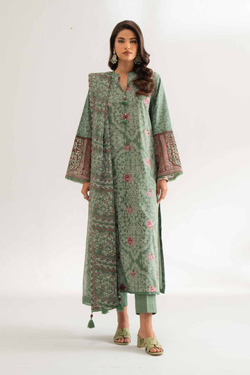 Nishat Linen 3 Piece -  Paste Printed Embroidered Suit - 42501815 Online Shopping